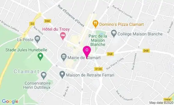 Localisation Ophelie Camsouline