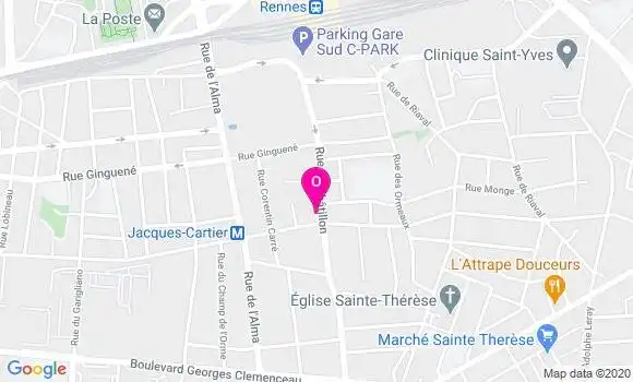 Localisation Stephanie Le Pavec