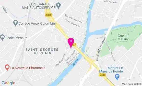 Localisation Isabelle Guillochon Cargouet