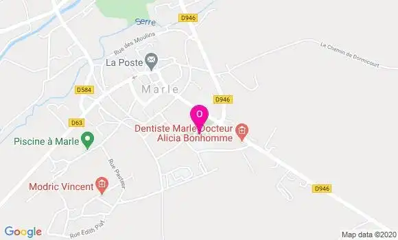 Localisation Adelaide Boucly Dubois