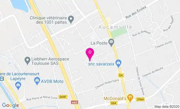 Localisation Justine Poussard