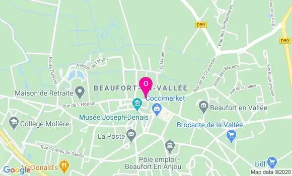 Localisation Muriel Preaubert