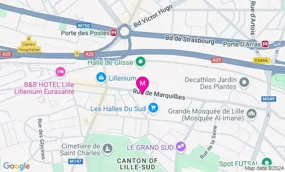 Localisation Amandine Decout