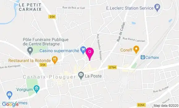 Localisation Ingrid Gourcuff
