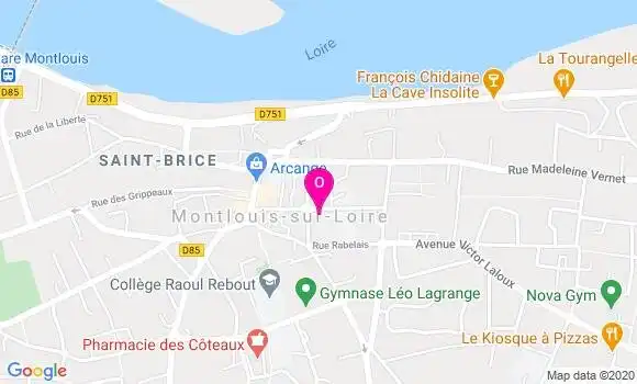 Localisation Charlotte Gravot