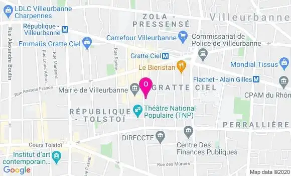 Localisation Marielle Raspail