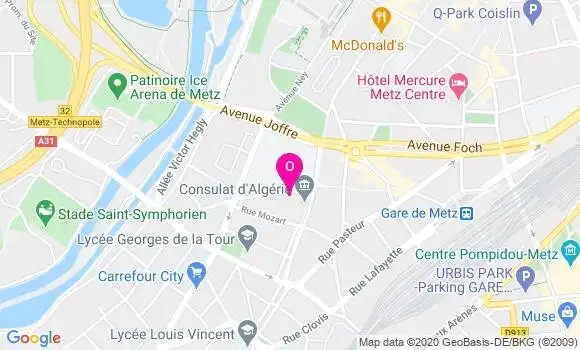 Localisation Marlene Bouchy