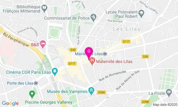 Localisation Agnes Meillon