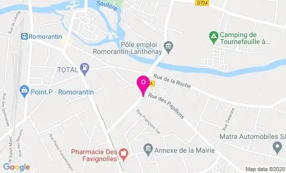 Localisation Chantal Foulet
