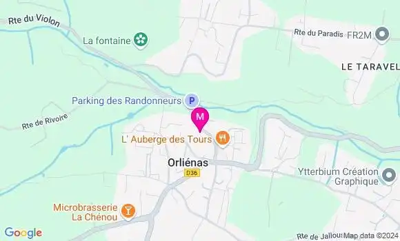 Localisation Anais Bouvard
