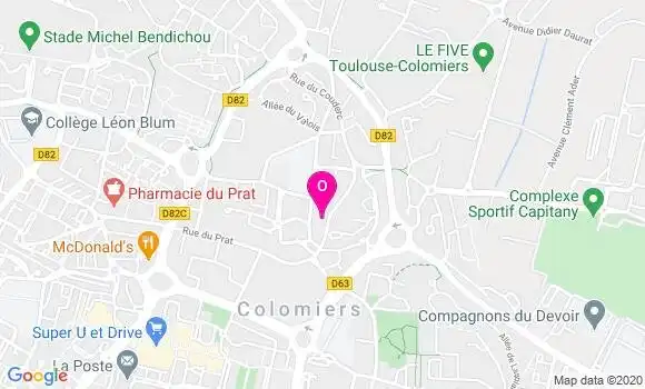 Localisation Fabienne Pujol