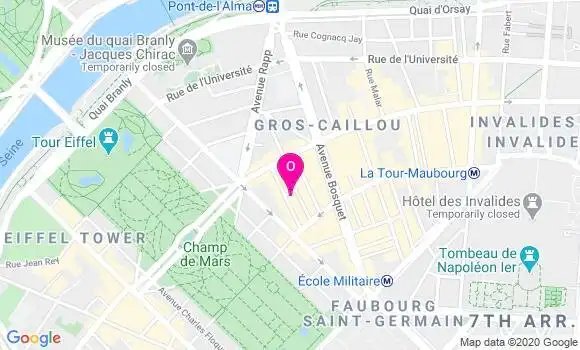 Localisation Gaelle Villiers Moriame