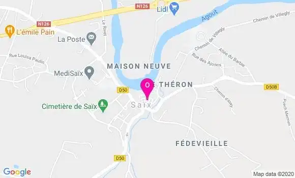 Localisation Agnes Fabon