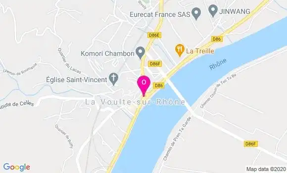 Localisation Sabrina Lamouret