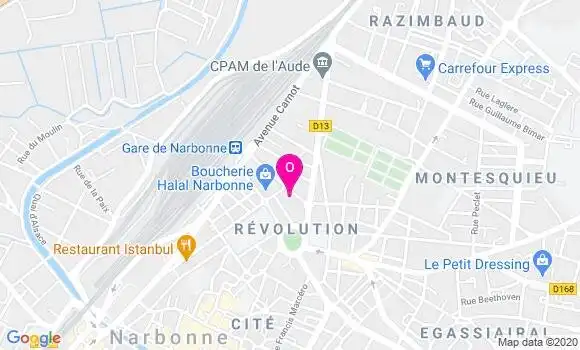 Localisation Maryse Mallavialle