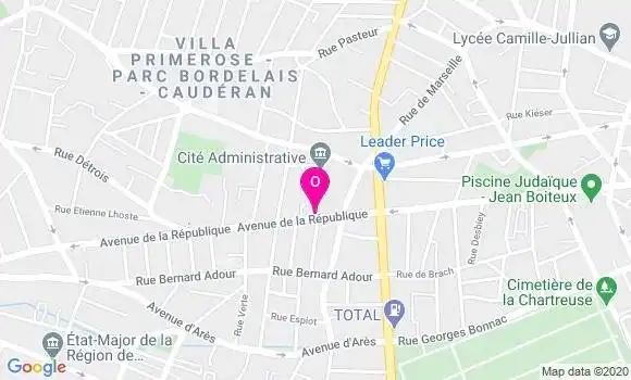 Localisation Clelie Delpech