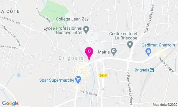 Localisation Laure Papillard Bes De Berc