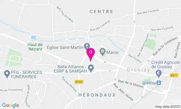 Localisation Veronique Collin Loizeau