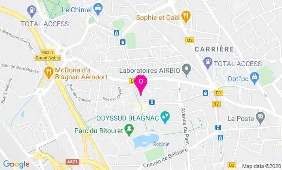 Localisation Mathilde Macchi