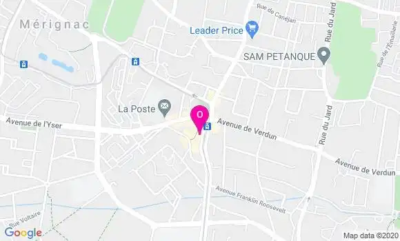 Localisation Elisabeth Longere Trollet