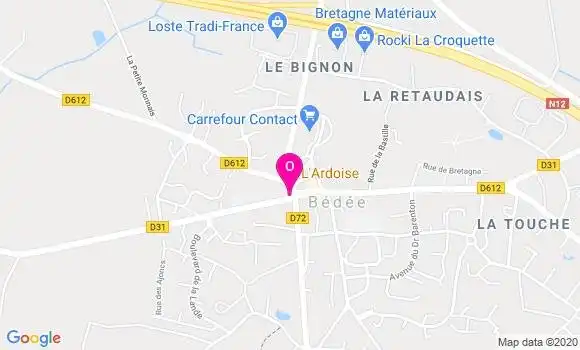 Localisation Emeline Ouairy