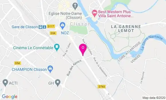 Localisation Christine Bonhomme
