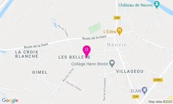 Localisation Marie Lise Levet Laval