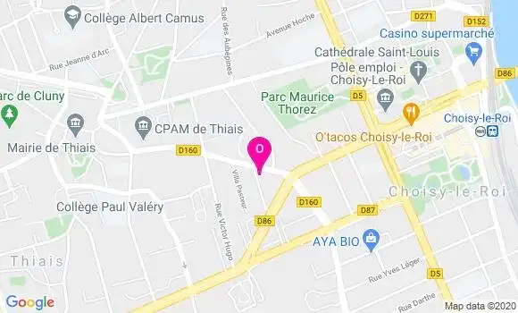 Localisation Vanessa Ben Amar