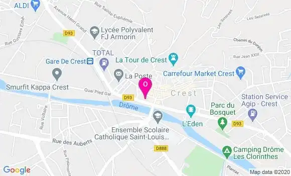 Localisation Corinne Desestrets