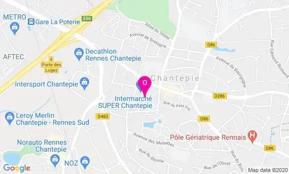 Localisation Julien Bouttier