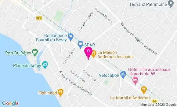 Localisation Caroline Duprat