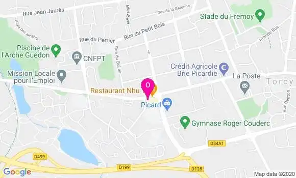 Localisation Isabelle Rathier