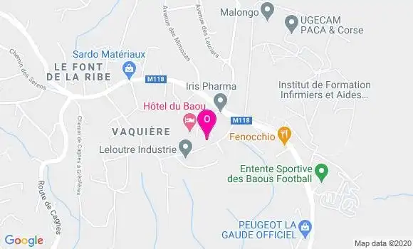 Localisation Corentine Beck