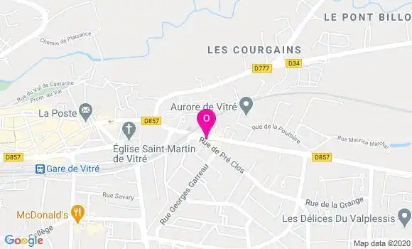 Localisation Elodie Salmon