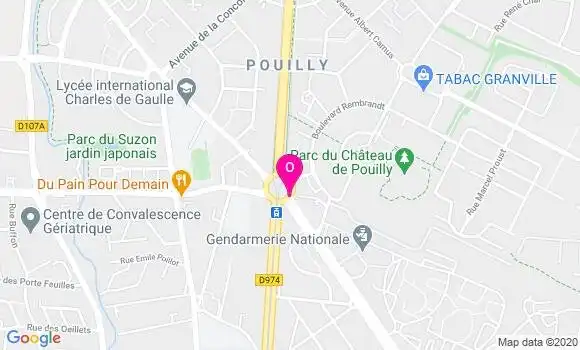 Localisation Pascale De Bonis