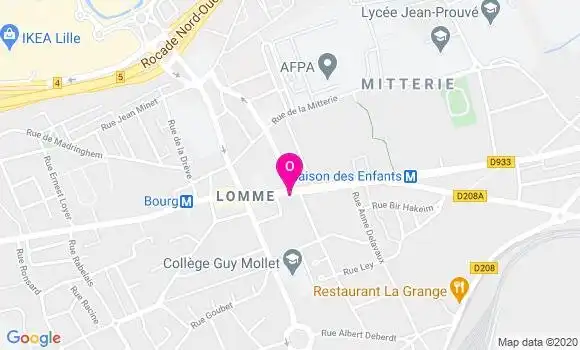 Localisation Marion Danel