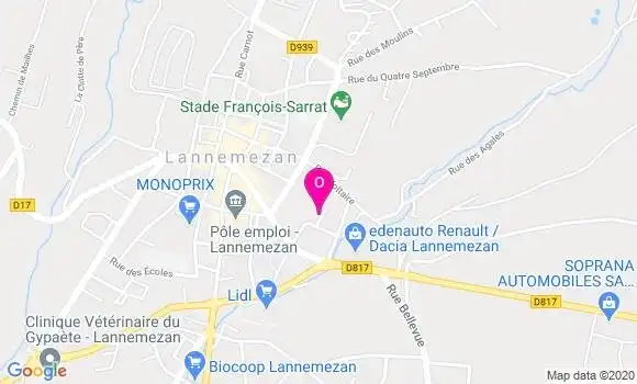 Localisation Caroline Ganeo