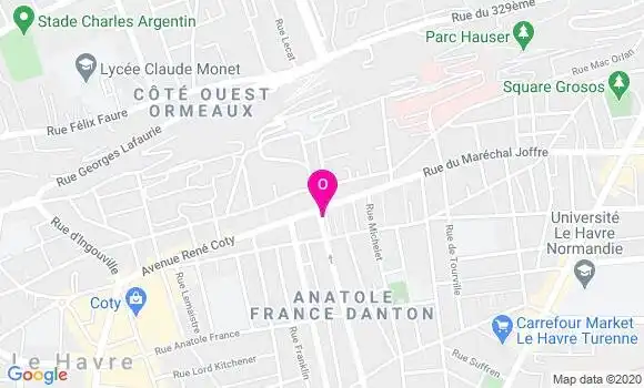 Localisation Audrey Levieux