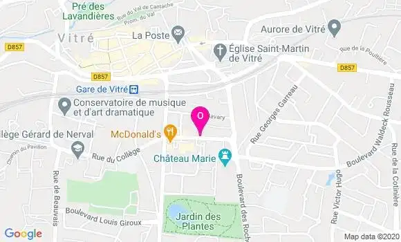 Localisation Kathleen Le Parc