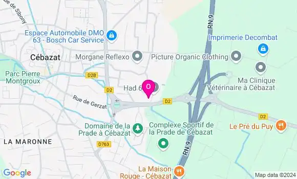 Localisation Camille Tourret