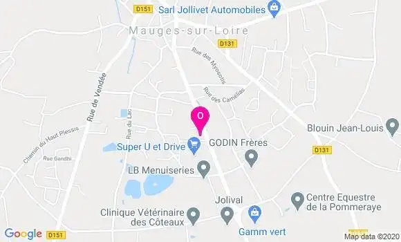 Localisation Elise Benoit