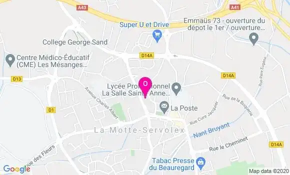 Localisation Virginie Mars