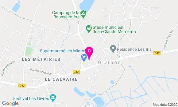 Localisation Clarisse Bonneau