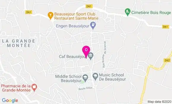Localisation Edwige Accot