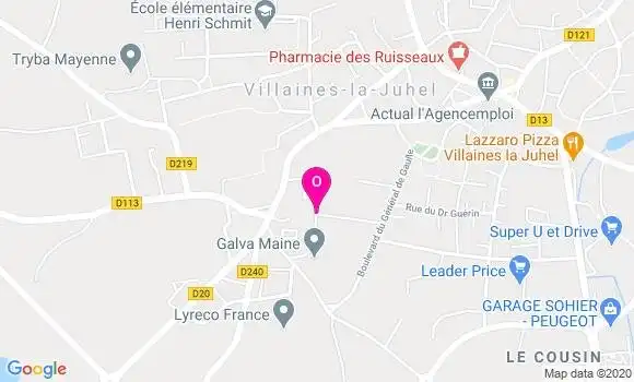 Localisation Audrey Goideau
