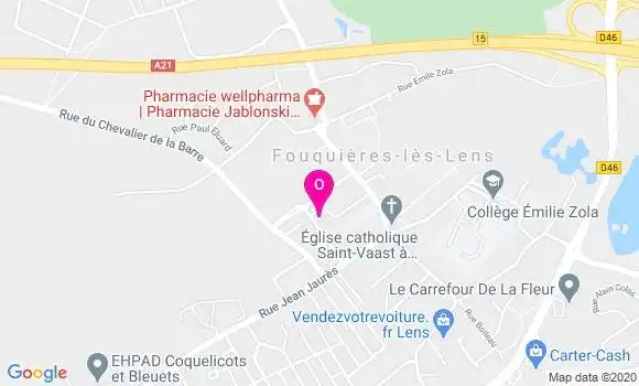 Localisation Francois Hamon
