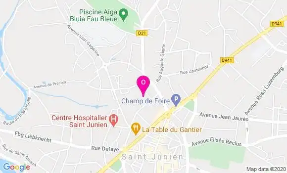 Localisation Pauline Gervais