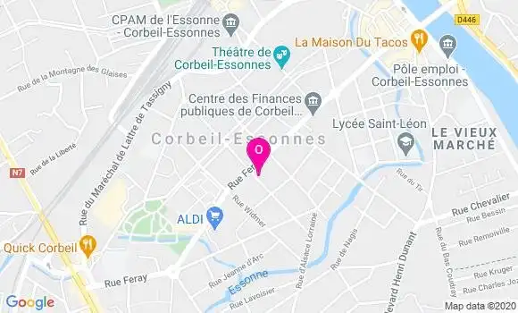Localisation Isabelle Hamon