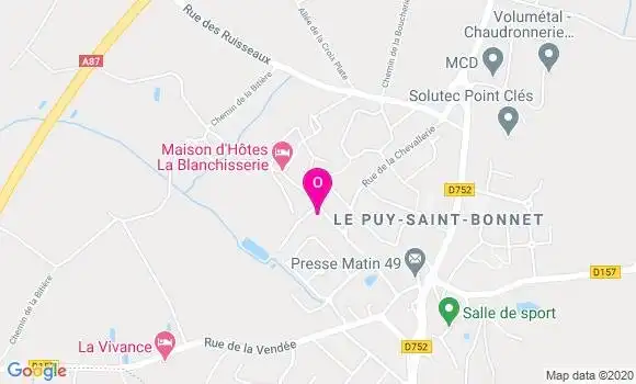 Localisation Helene Soudet