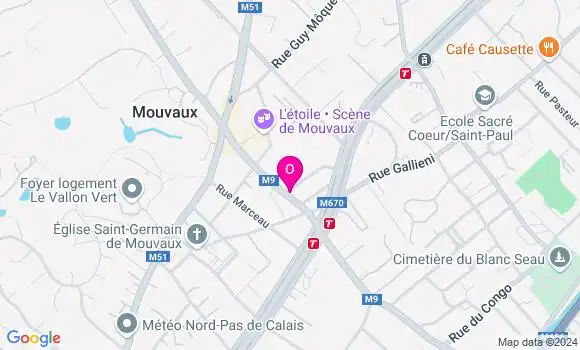 Localisation Caroline Cuvelier